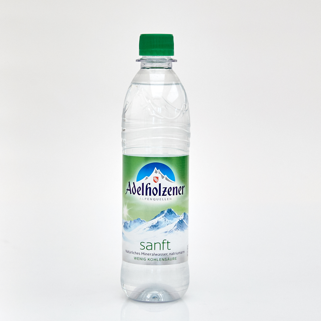 Adelholzener Mineralwasser sanft (0,5 l PET)