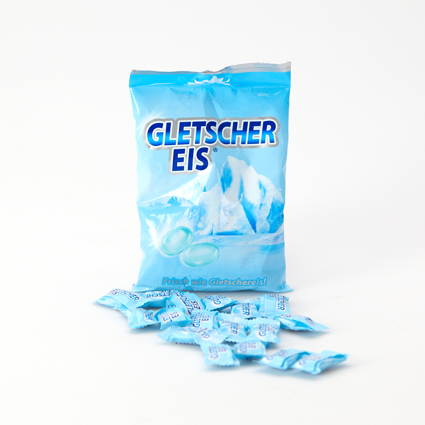 Gletscher Eis Bonbons Tüte 200g